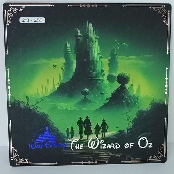 Wizard Of Oz Disney 100th Anniversary Limited Art Card Print Big One 218/255 - Picture 1 of 6